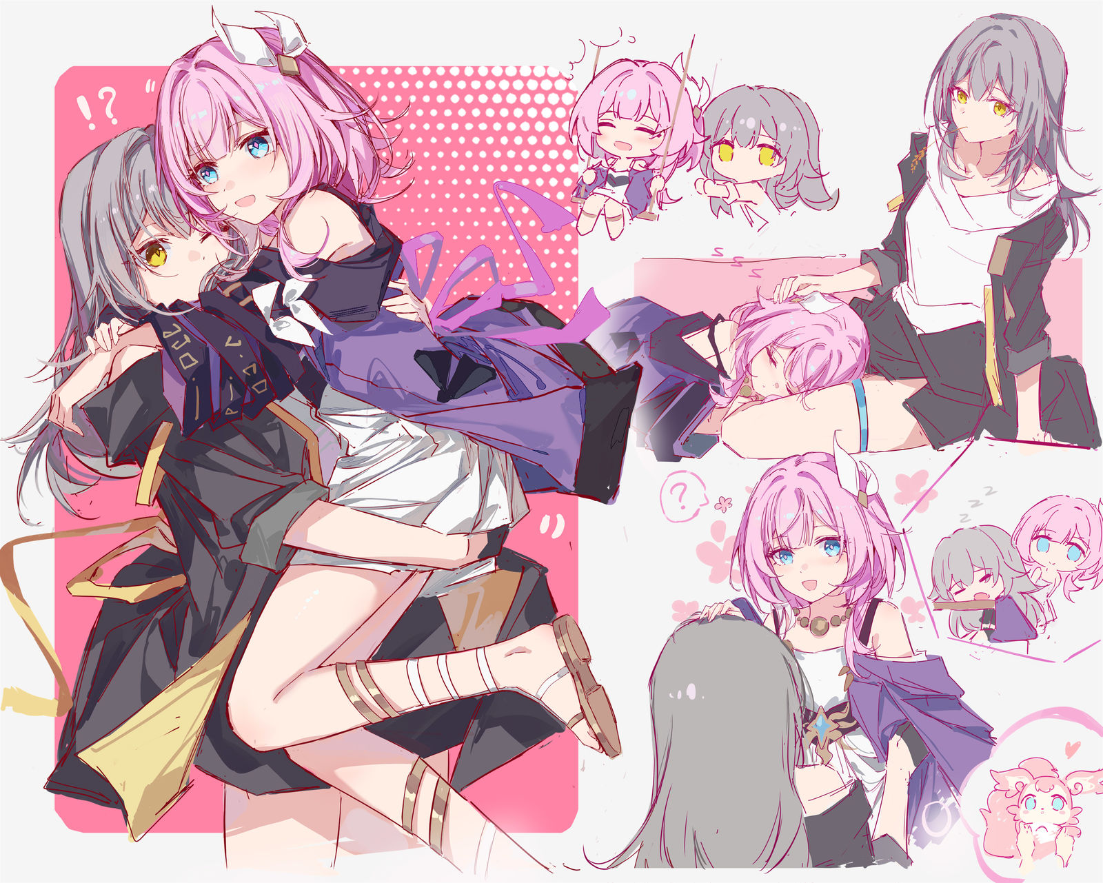 星x昔涟插画图片壁纸 星x昔涟插画图片壁纸