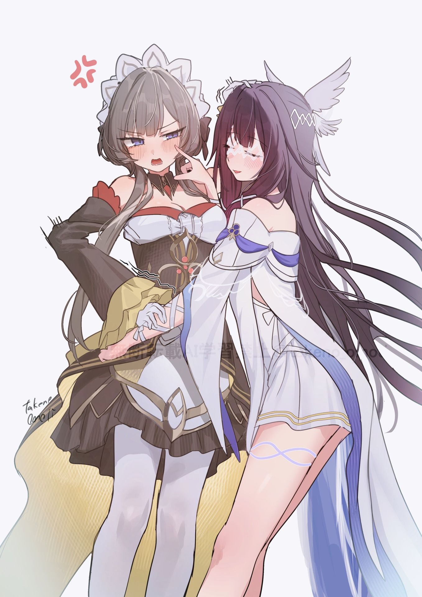 コロンビーナ×サンドローネ插画图片壁纸 コロンビーナ×サンドローネ插画图片壁纸