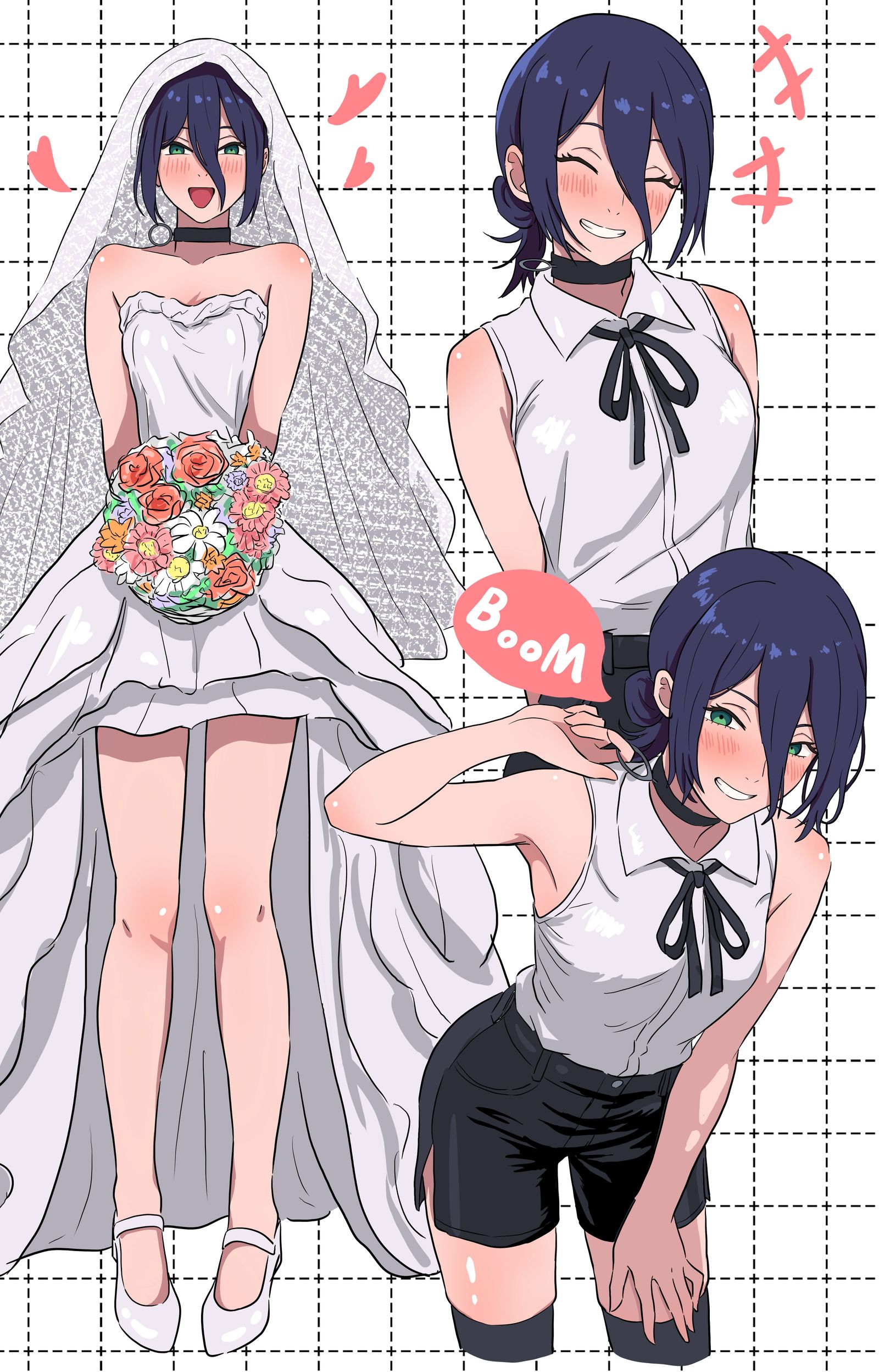 レゼ 「平和が1番ですよ。」插画图片壁纸 レゼ 「平和が1番ですよ。」插画图片壁纸