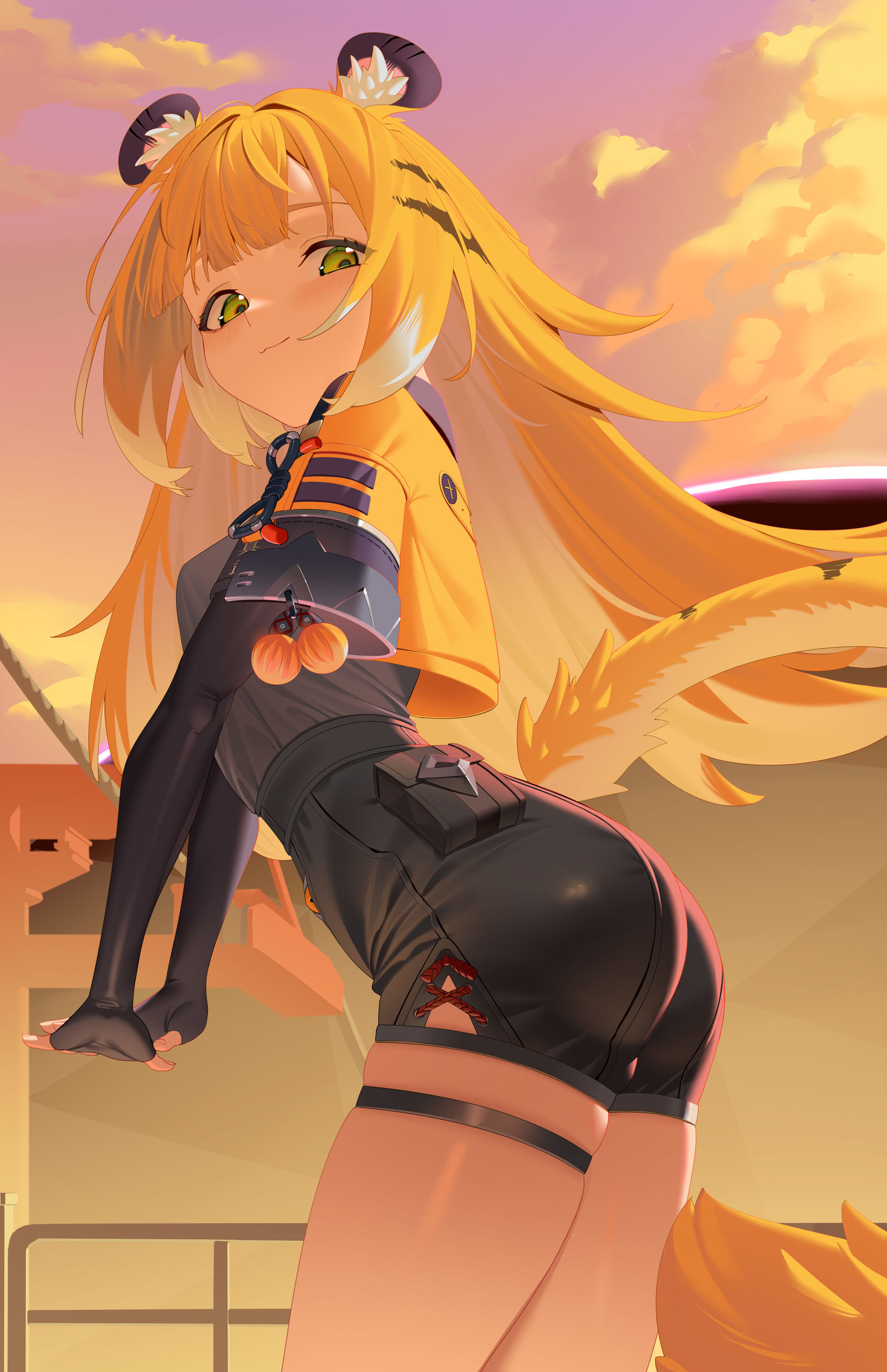 橘福福插画图片壁纸 橘福福插画图片壁纸