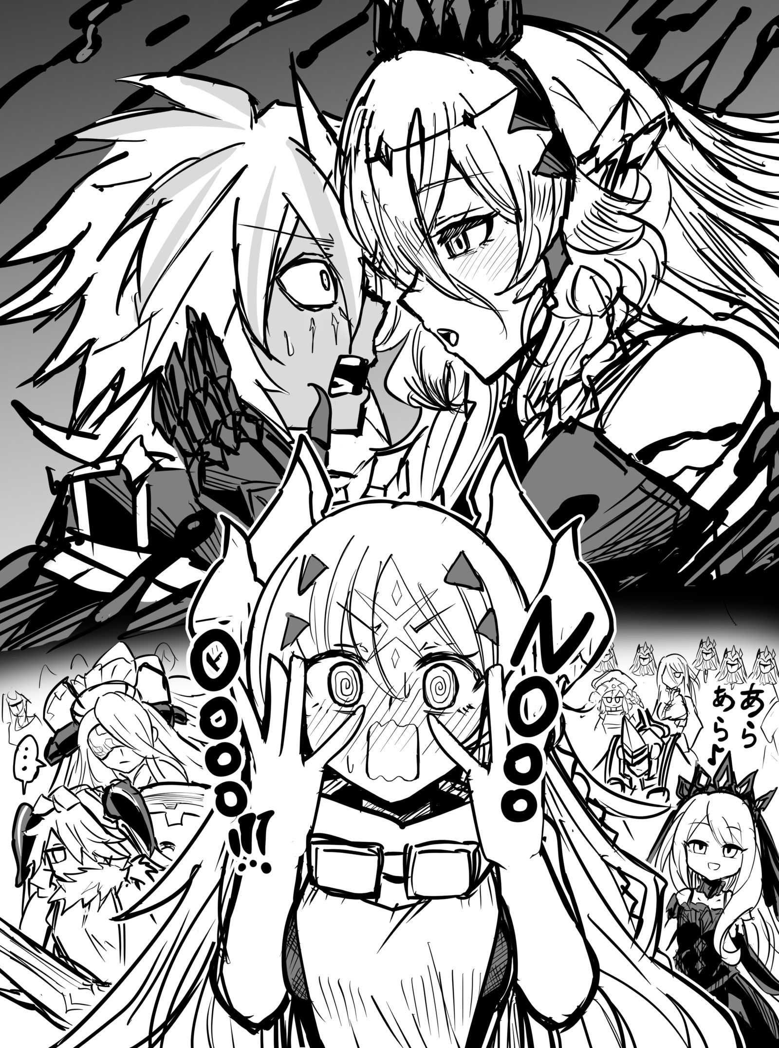 融ケ合ウ派兵插画图片壁纸 融ケ合ウ派兵插画图片壁纸