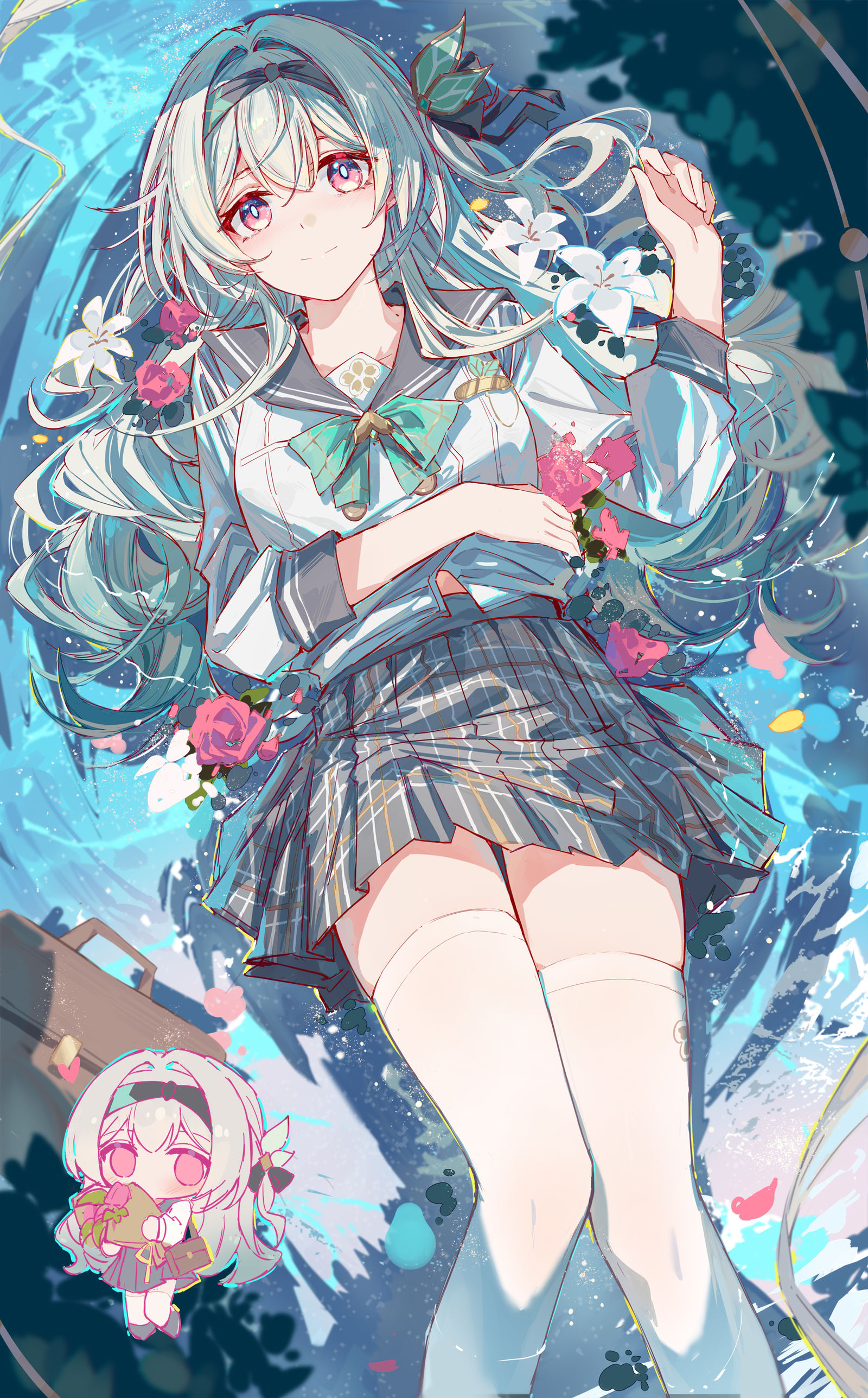 蓝风与夏插画图片壁纸 蓝风与夏插画图片壁纸