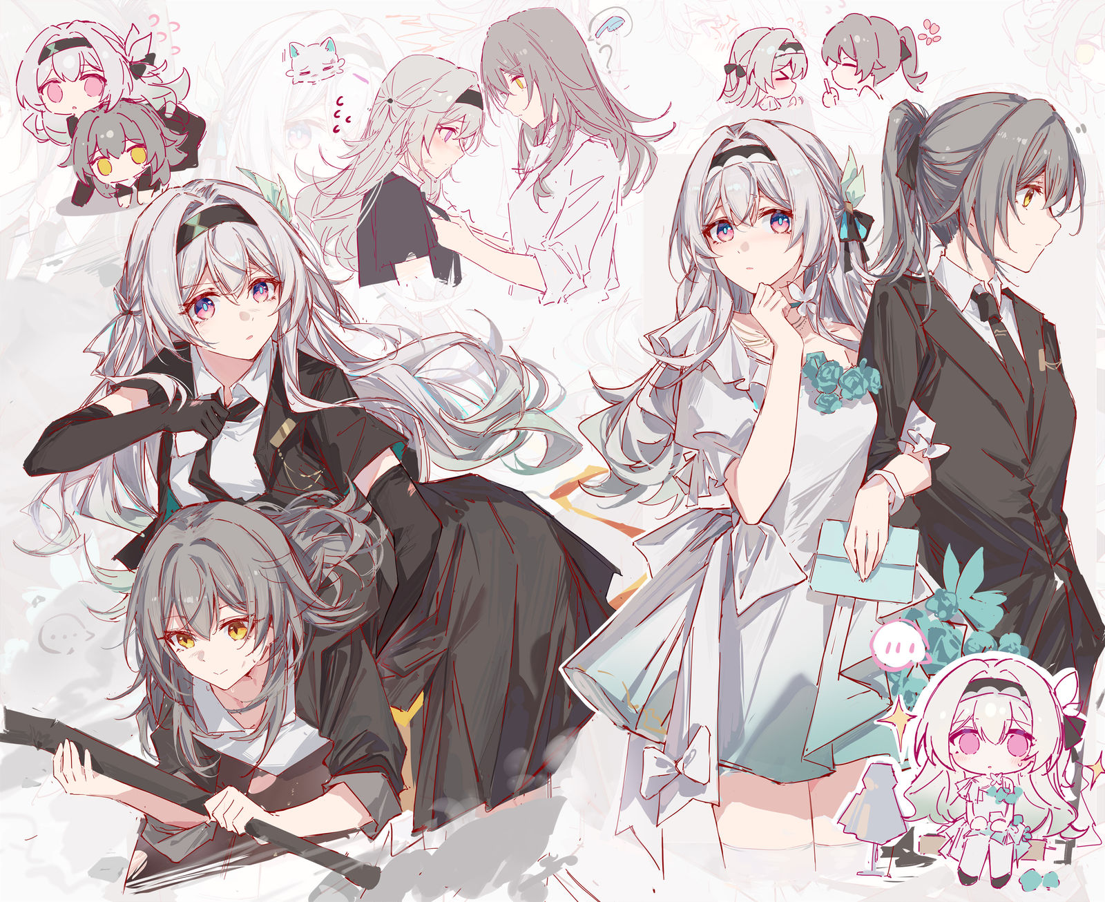 变装星萤插画图片壁纸 变装星萤插画图片壁纸