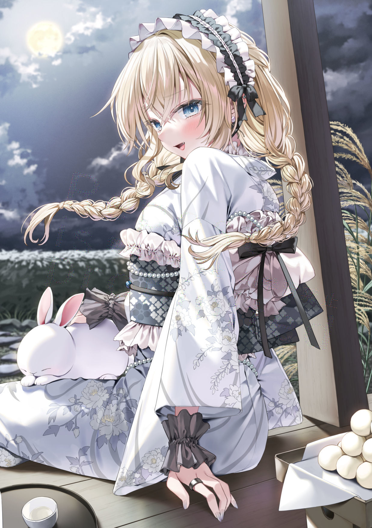 お月見詩夏ちゃん插画图片壁纸 お月見詩夏ちゃん插画图片壁纸