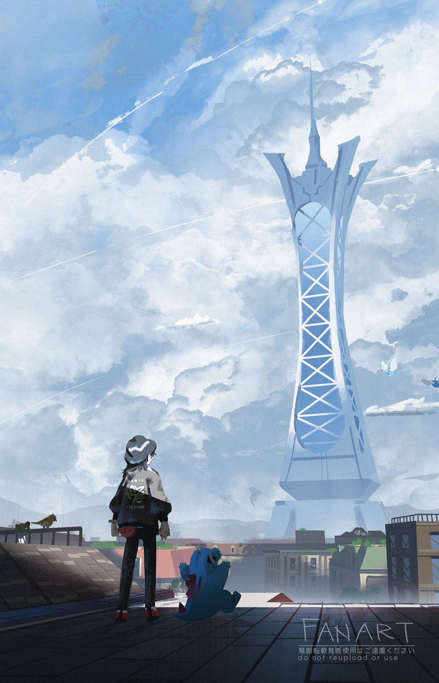 プリズムタワー插画图片壁纸 プリズムタワー插画图片壁纸