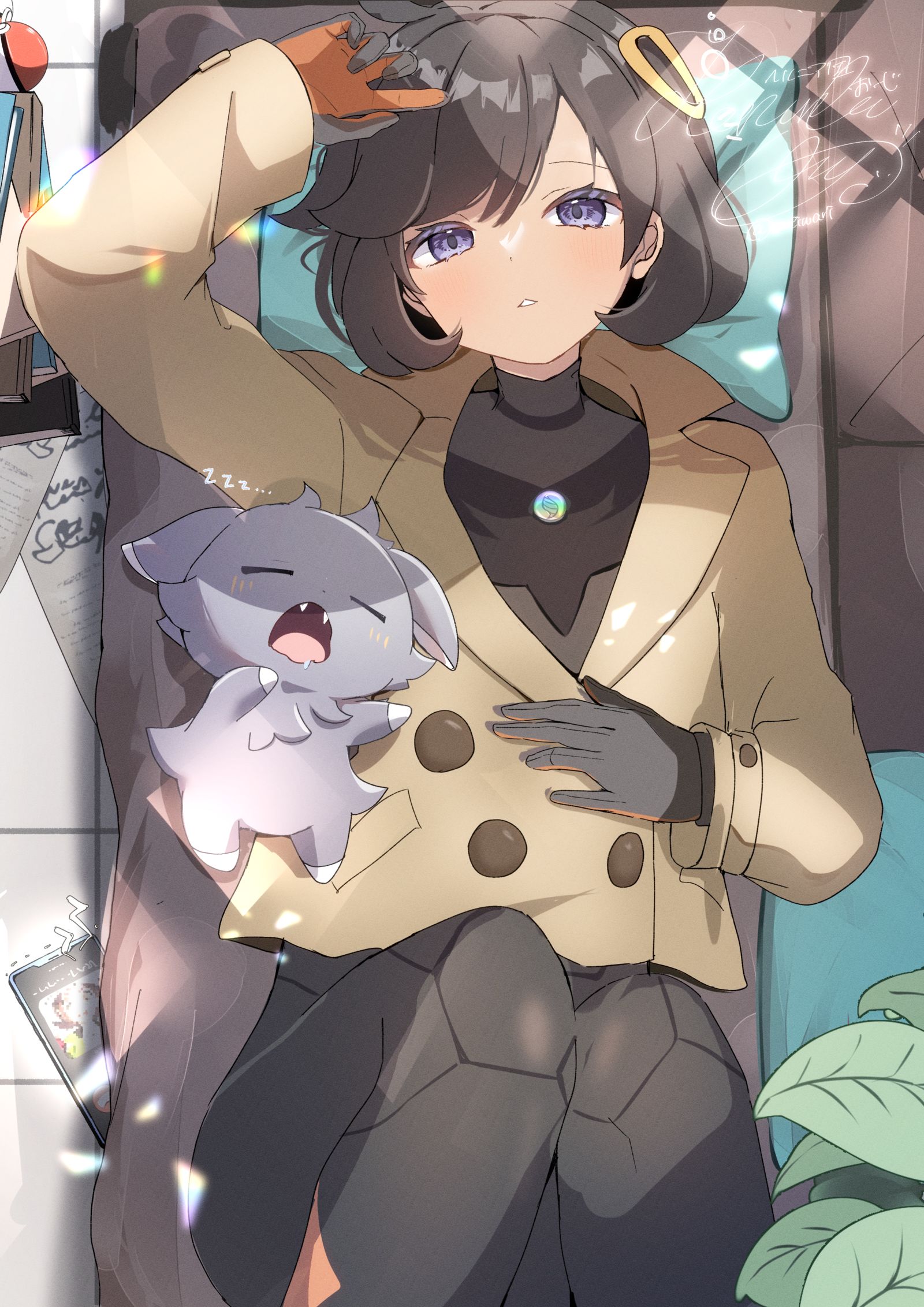 ふぁ……いま…なんじぃ?插画图片壁纸 ふぁ……いま…なんじぃ?插画图片壁纸