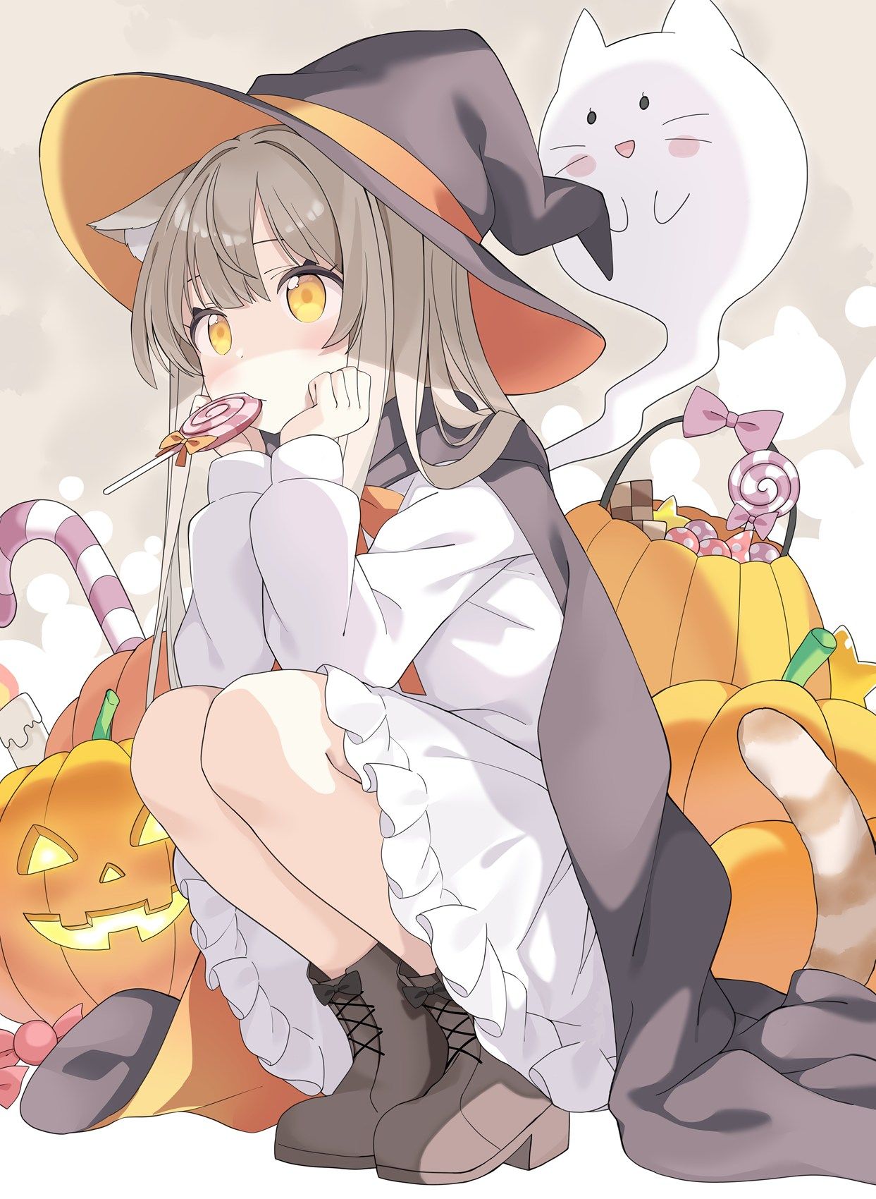 ハロウィンまだかな~ 插画图片壁纸 ハロウィンまだかな~ 插画图片壁纸
