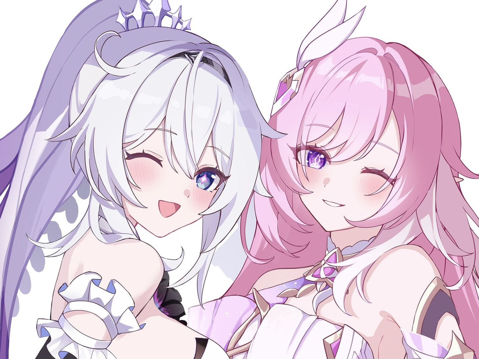 エリとキアナちゃん插画图片壁纸 エリとキアナちゃん插画图片壁纸