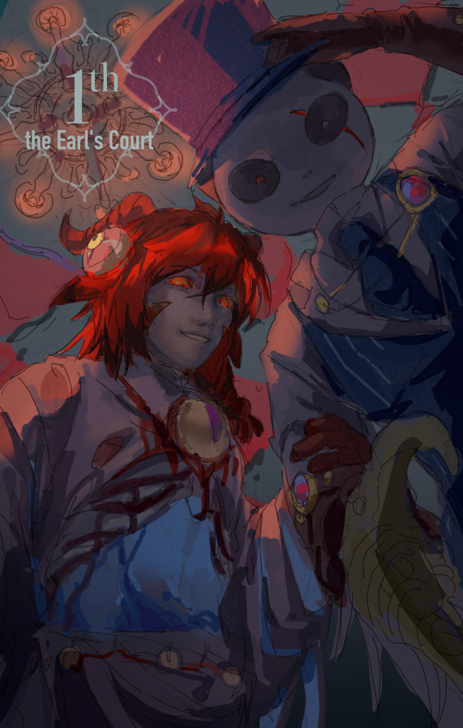 熊猫伯爵和幽灵羊插画图片壁纸 熊猫伯爵和幽灵羊插画图片壁纸