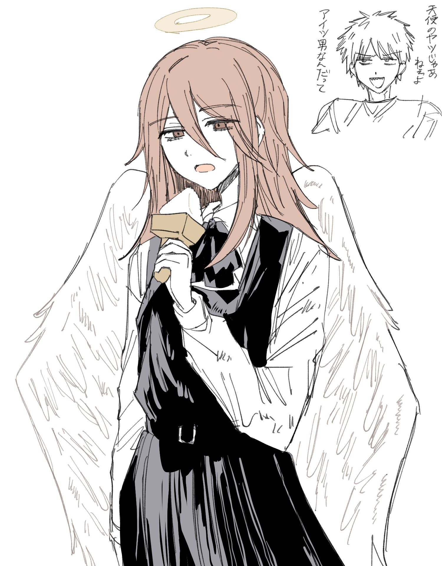 天使の悪魔ログ插画图片壁纸 天使の悪魔ログ插画图片壁纸