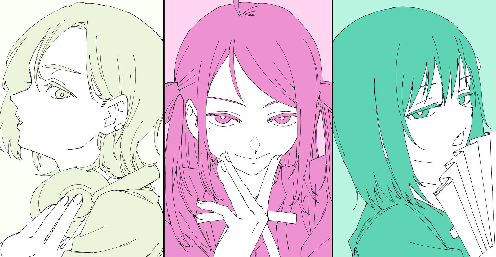 虹ヶ咲のラクガキ(ユニットごと)插画图片壁纸 虹ヶ咲のラクガキ(ユニットごと)插画图片壁纸