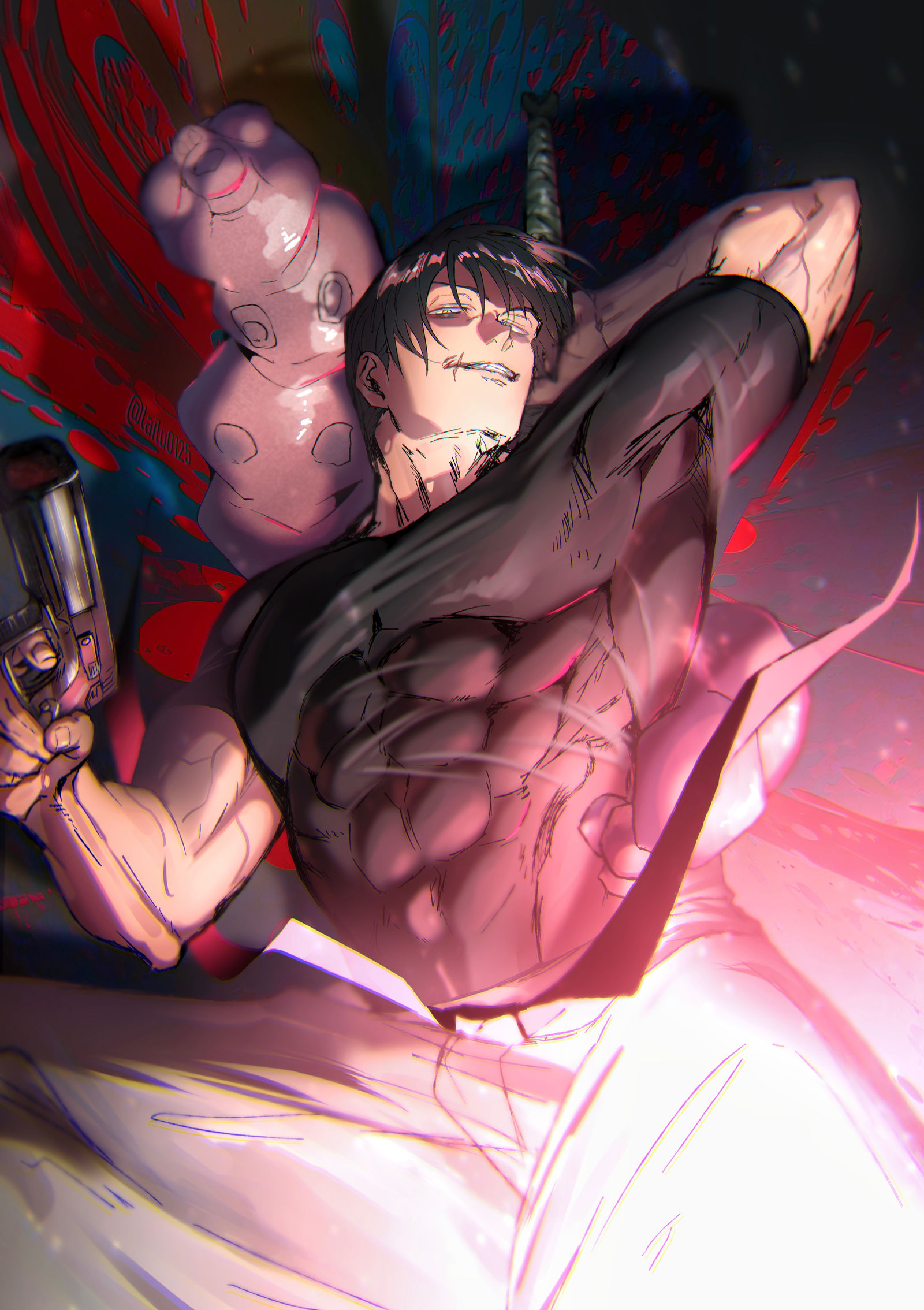 伏黒甚爾插画图片壁纸 伏黒甚爾插画图片壁纸