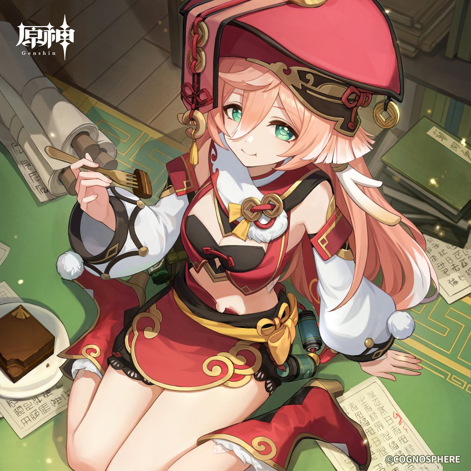 Yanfei插画图片壁纸 Yanfei插画图片壁纸