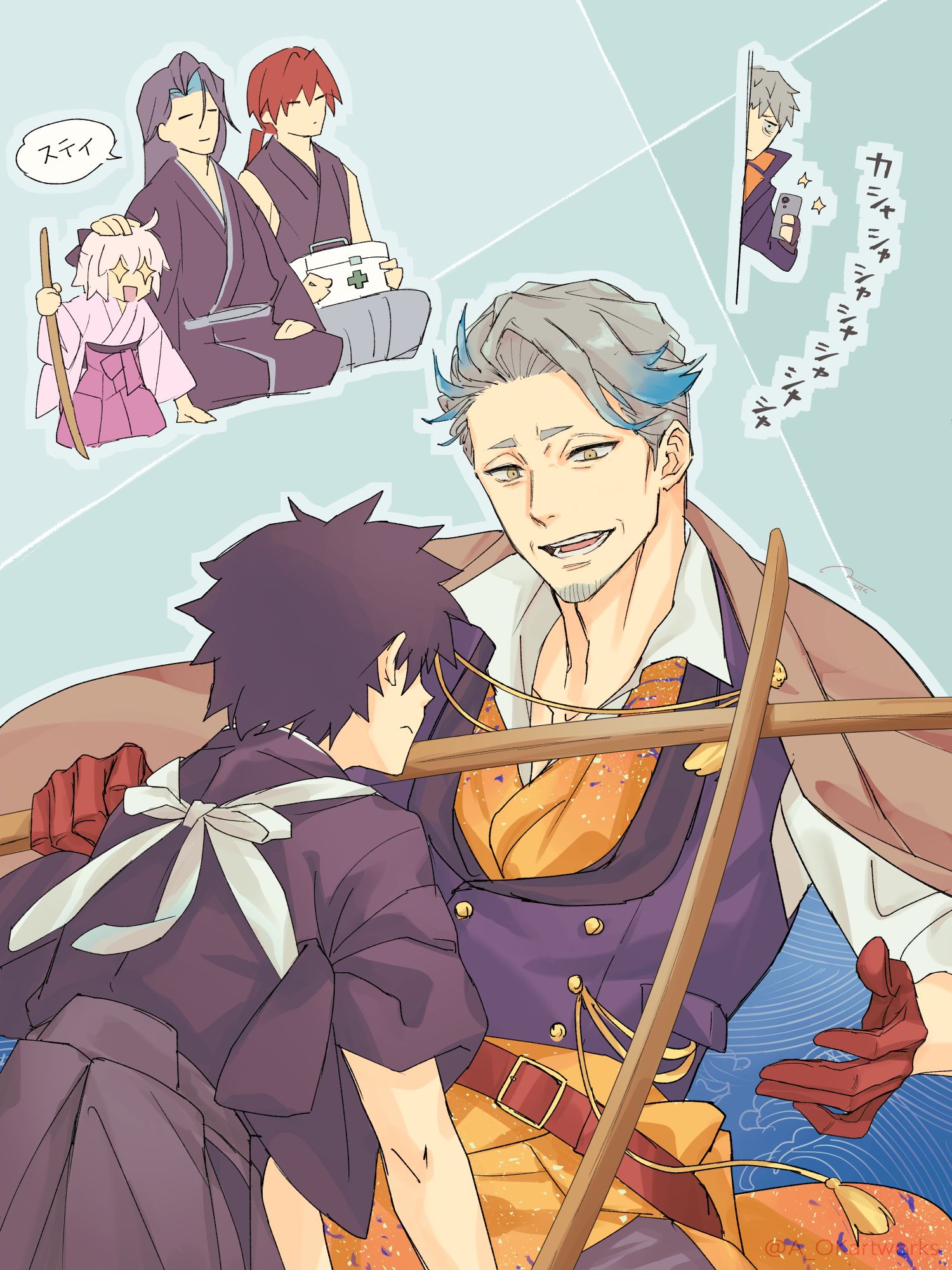 勝先生插画图片壁纸 勝先生插画图片壁纸