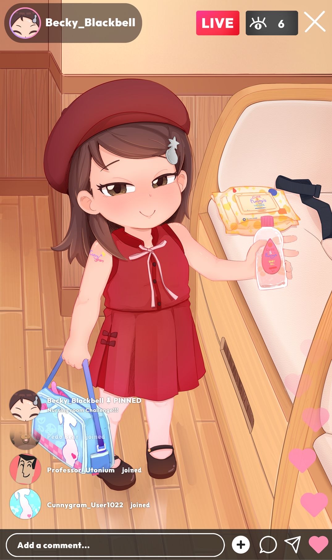 Becky's Nursing Room Challenge 1插画图片壁纸 Becky's Nursing Room Challenge 1插画图片壁纸