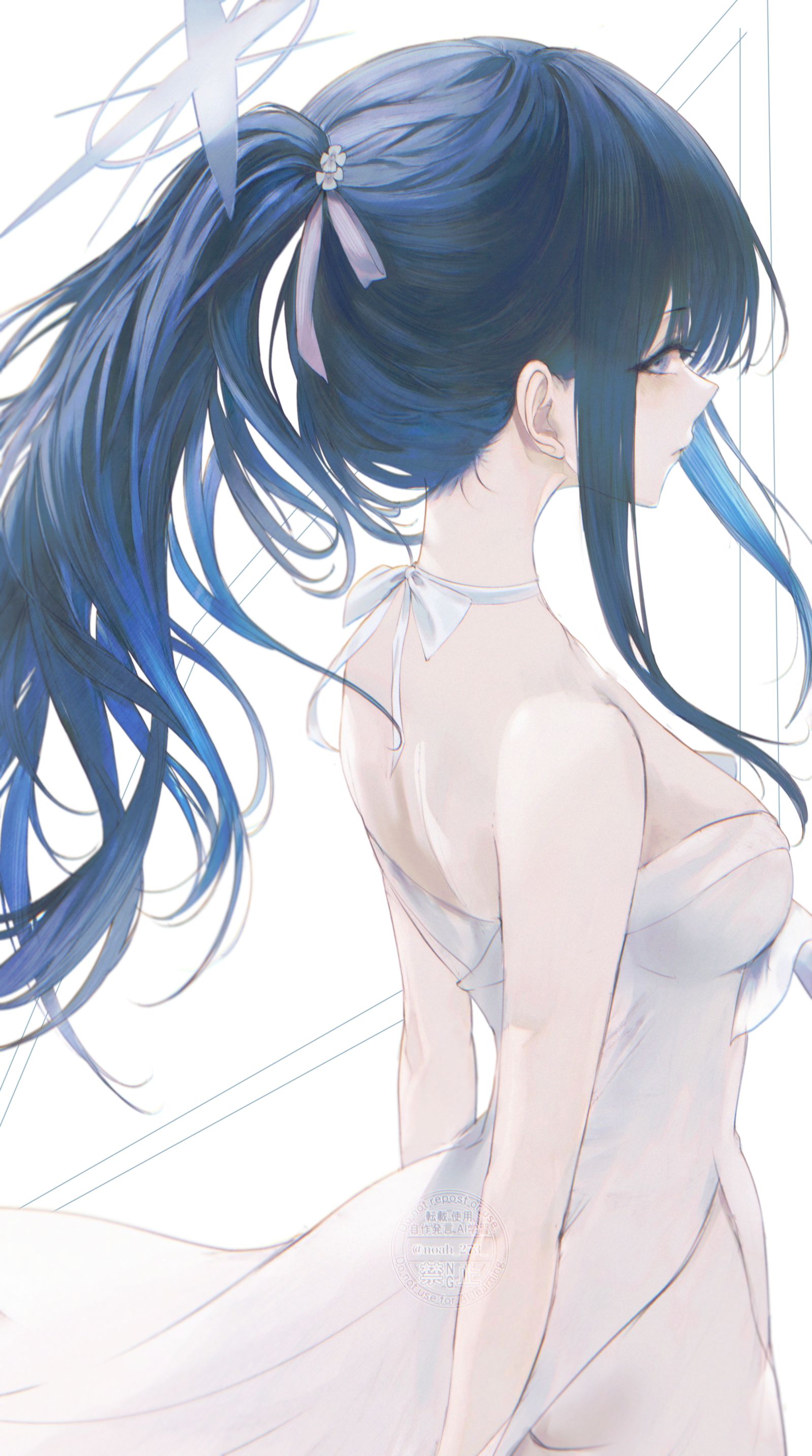 錠前サオリ(ドレス)插画图片壁纸 錠前サオリ(ドレス)插画图片壁纸