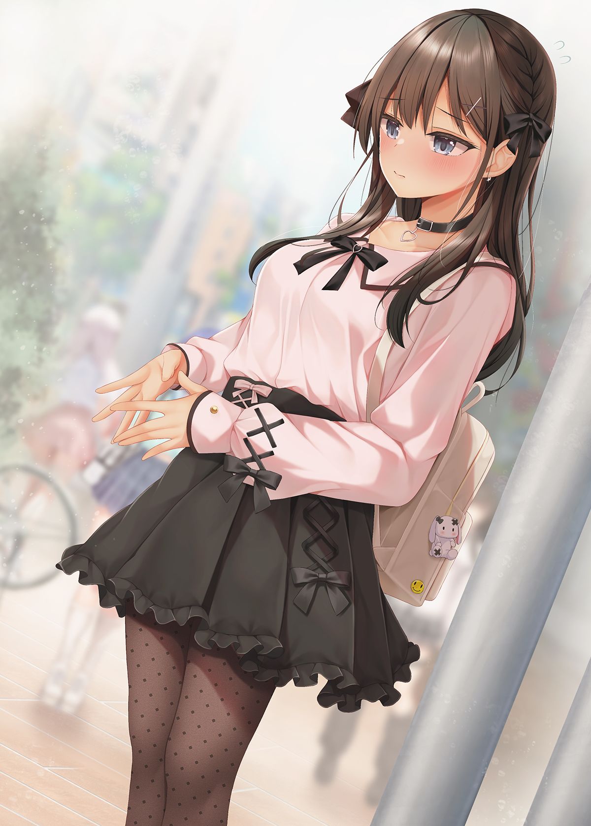 頑張ってネットで調べておしゃれした地方から出てきた内気な子插画图片壁纸 頑張ってネットで調べておしゃれした地方から出てきた内気な子插画图片壁纸