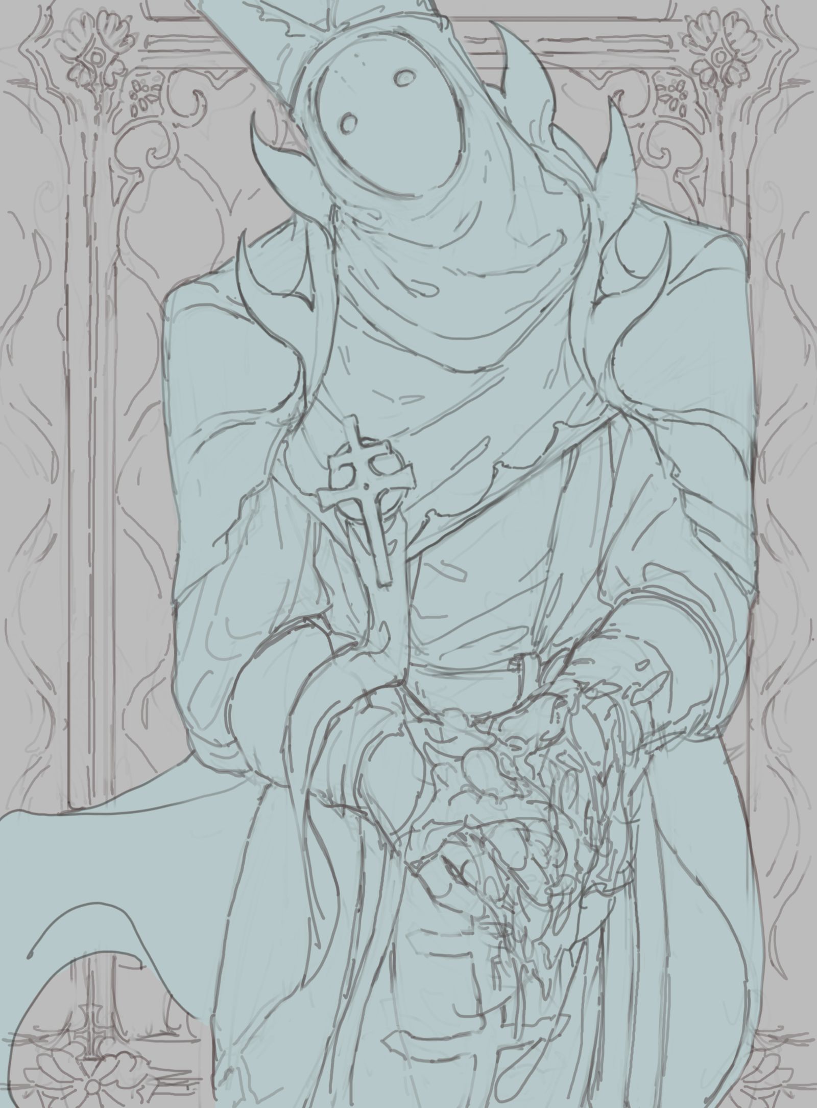 愿你受垂怜插画图片壁纸 愿你受垂怜插画图片壁纸