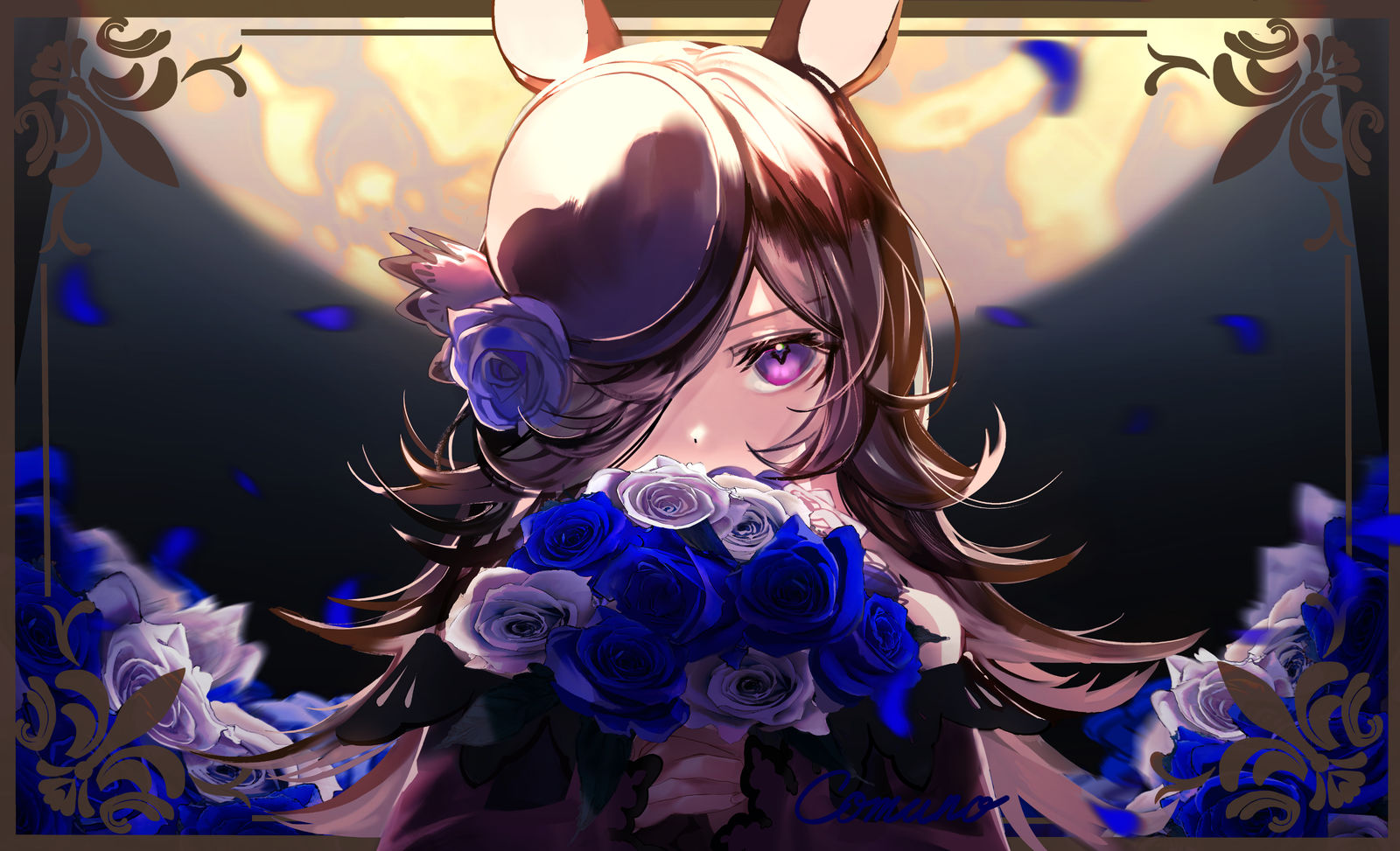 ライスシャワー插画图片壁纸 ライスシャワー插画图片壁纸