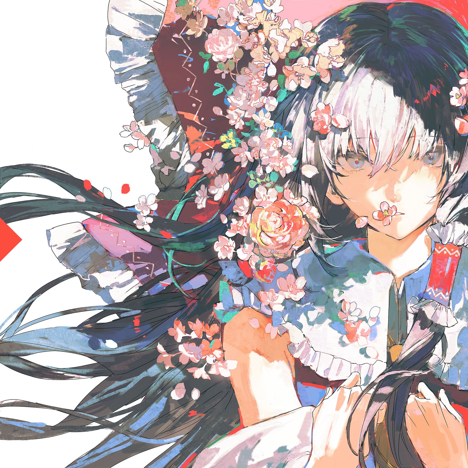 空枝の风插画图片壁纸 空枝の风插画图片壁纸