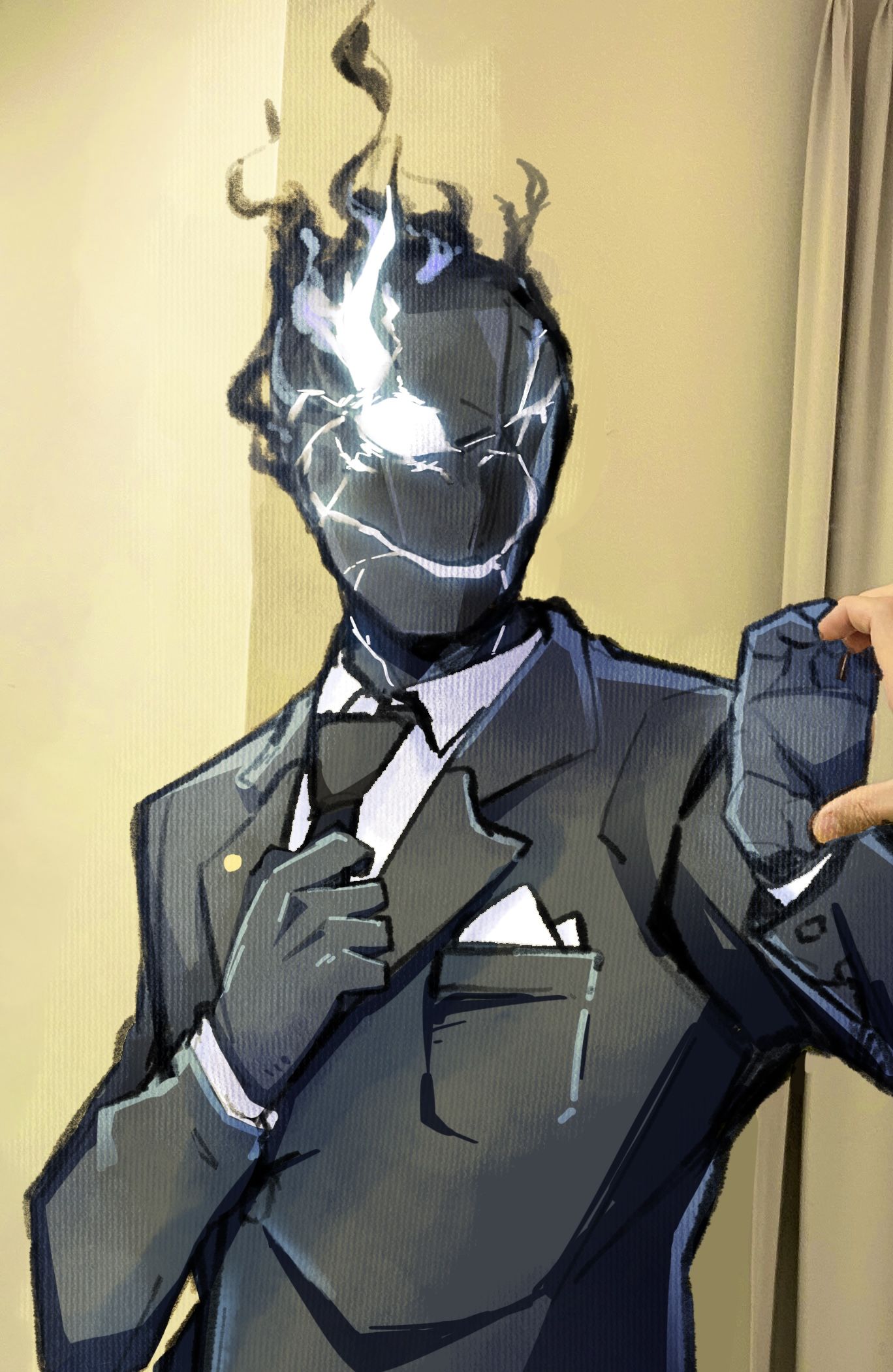 黒服らくがき插画图片壁纸 黒服らくがき插画图片壁纸