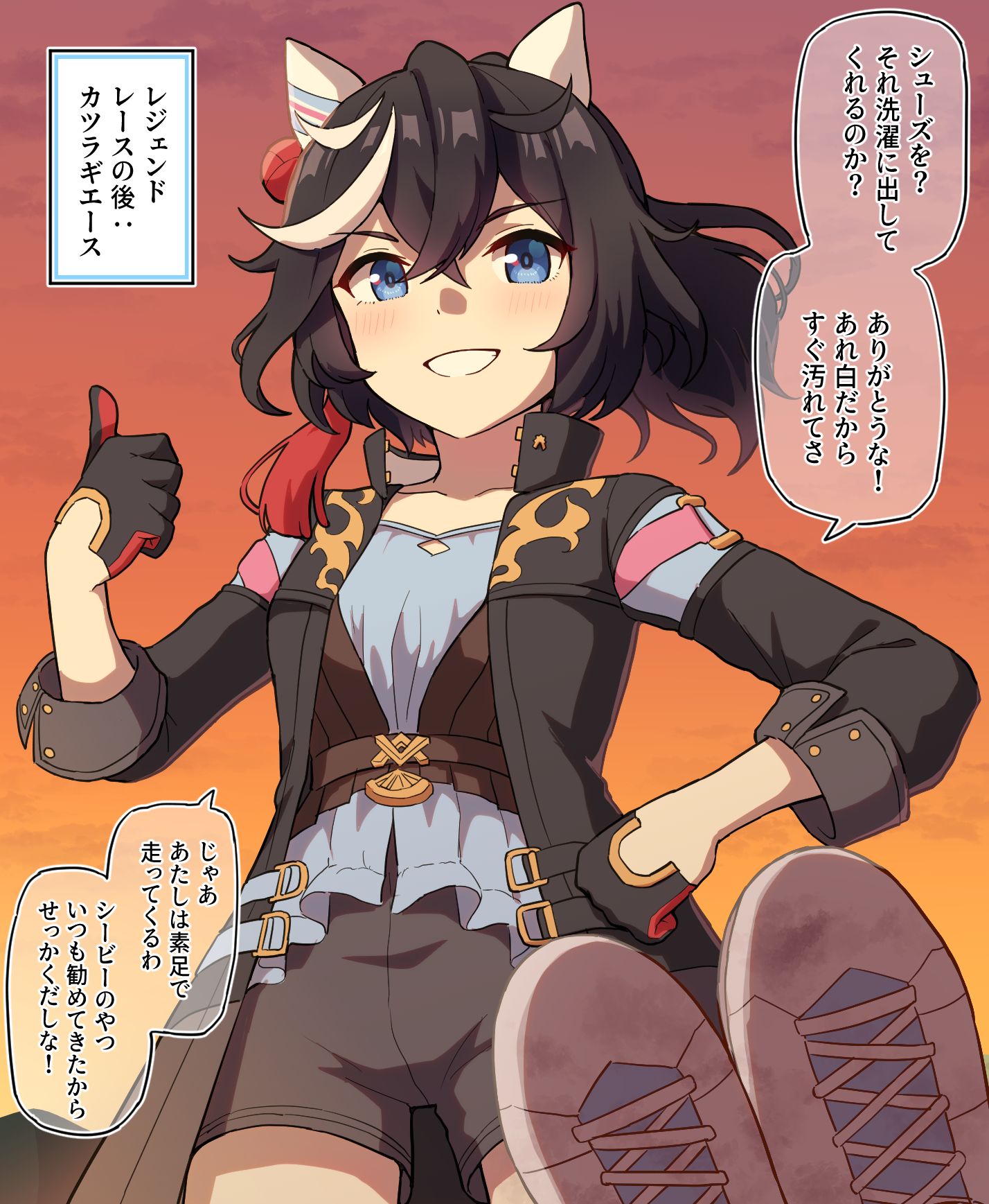 レジェンドレースの後:カツラギエース插画图片壁纸 レジェンドレースの後:カツラギエース插画图片壁纸