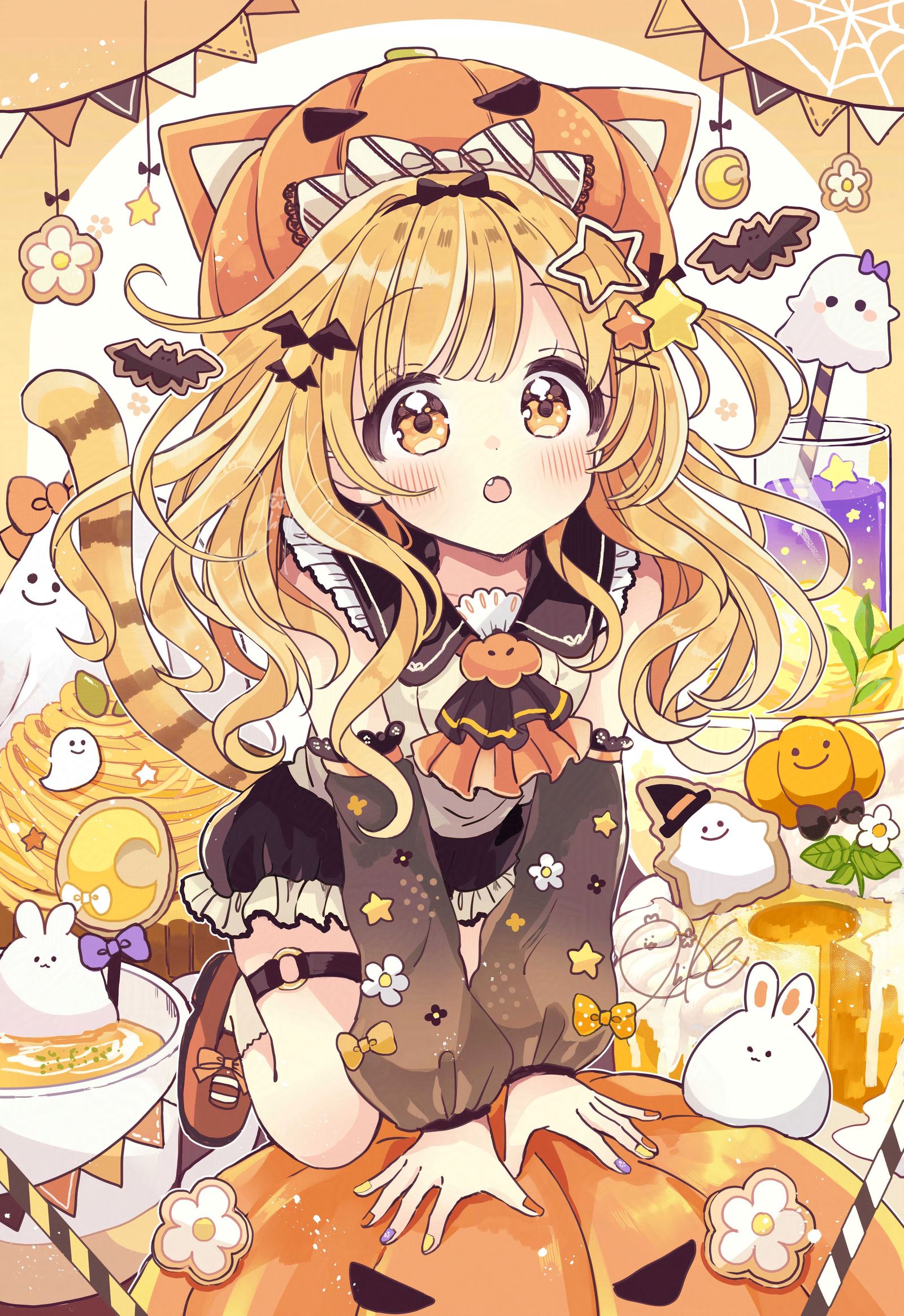 ハッピーハロウィン!插画图片壁纸 ハッピーハロウィン!插画图片壁纸