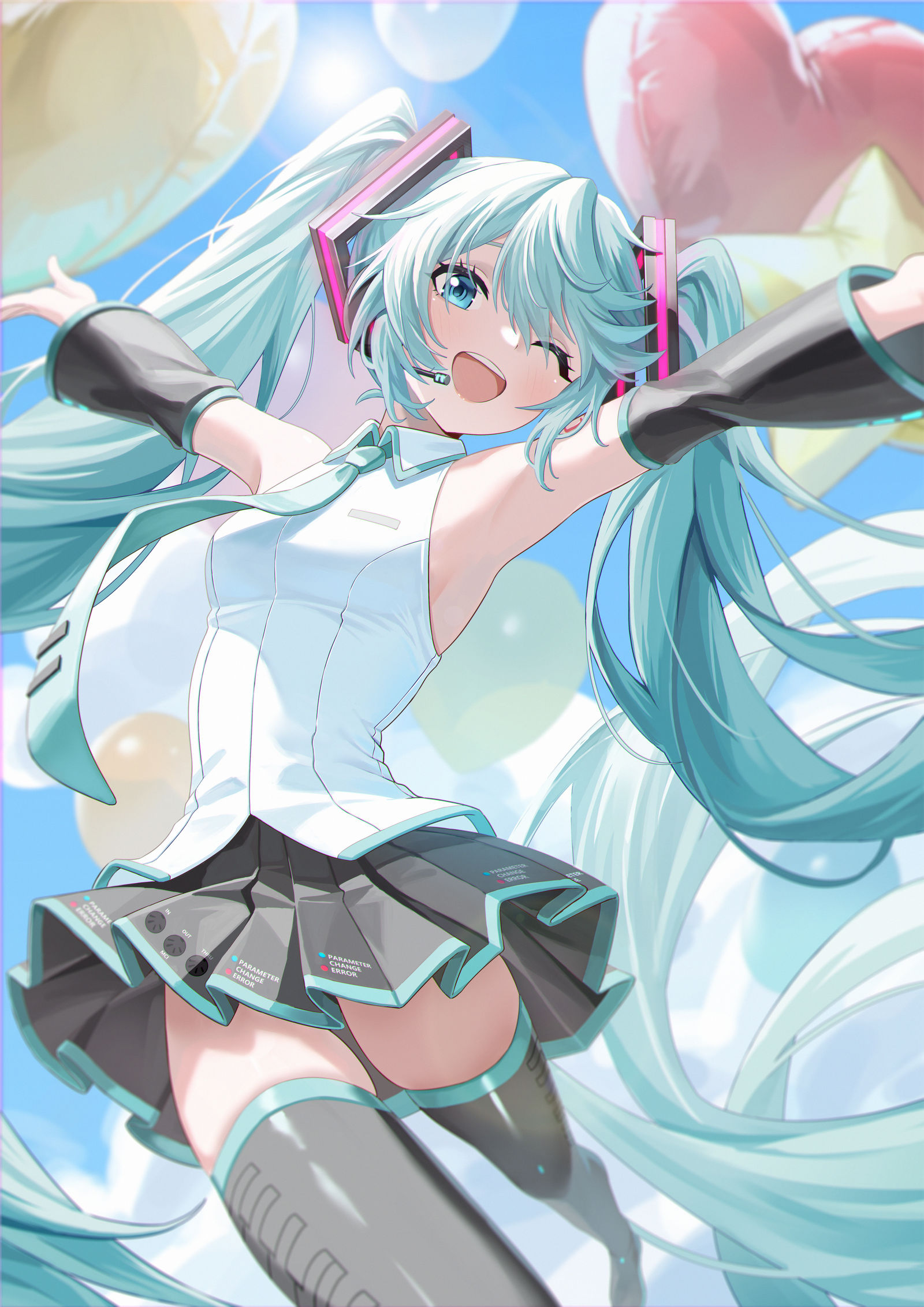 Miku!插画图片壁纸 Miku!插画图片壁纸
