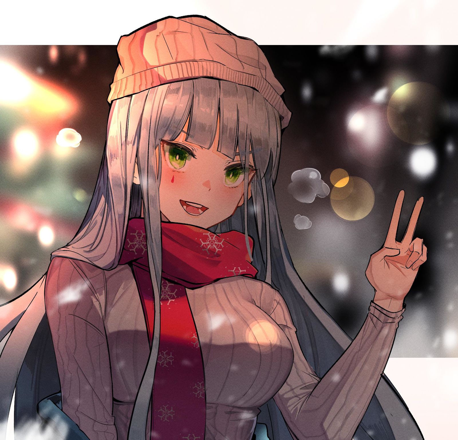Merry Christmas (feat.HK416)插画图片壁纸 Merry Christmas (feat.HK416)插画图片壁纸