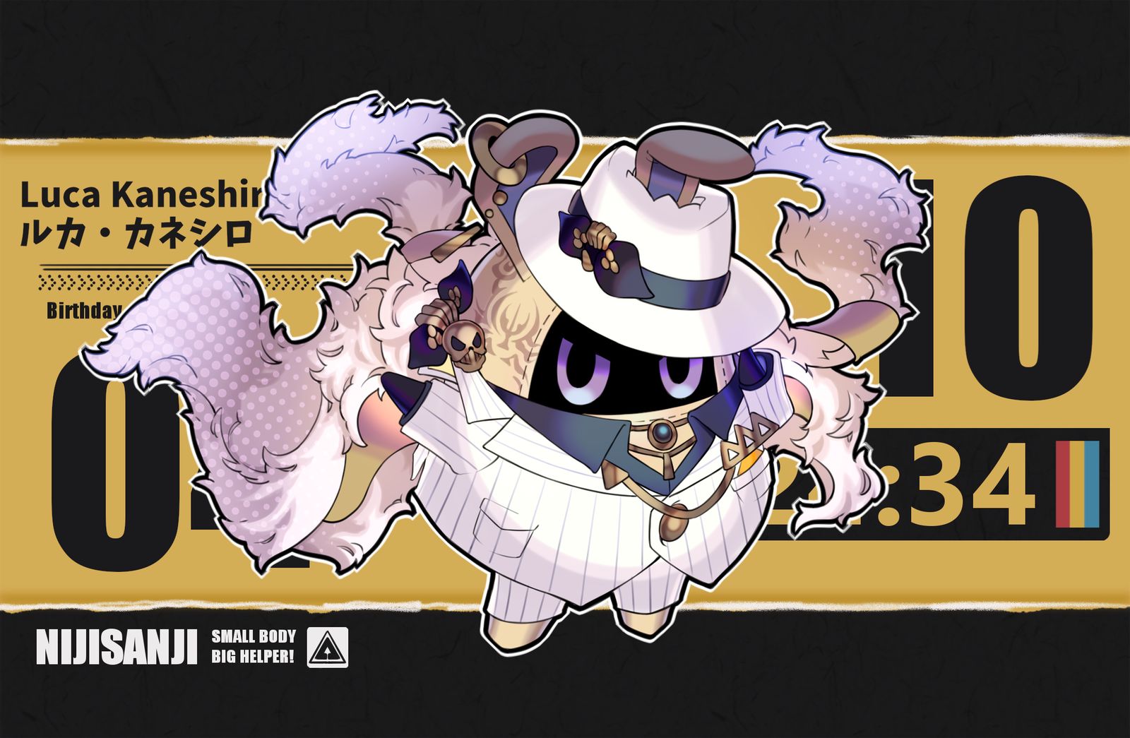 にじさんじモチーフのボンプ3插画图片壁纸 にじさんじモチーフのボンプ3插画图片壁纸