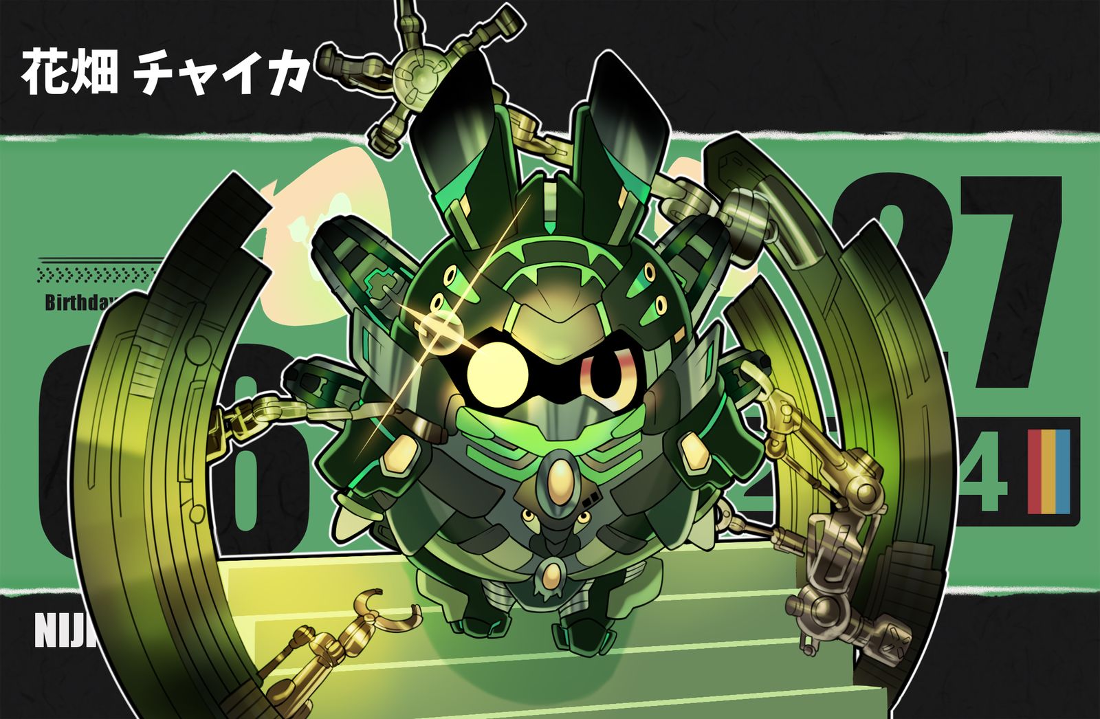 にじさんじモチーフのボンプ3插画图片壁纸 にじさんじモチーフのボンプ3插画图片壁纸