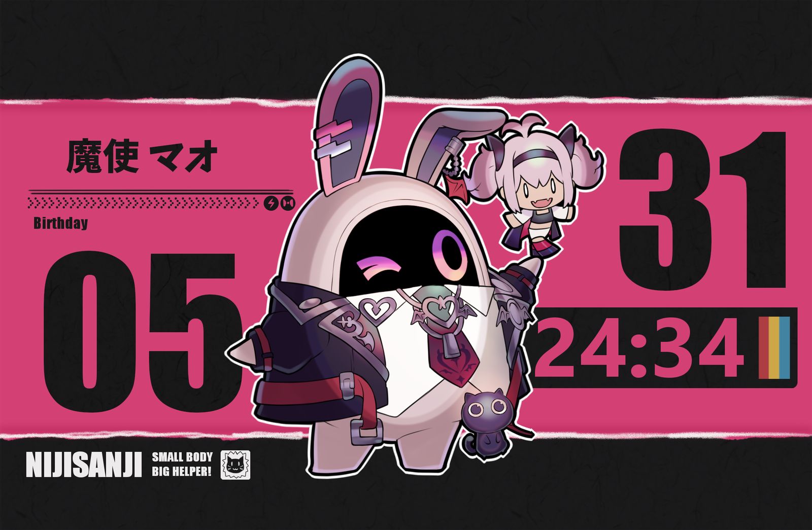 にじさんじモチーフのボンプ3插画图片壁纸 にじさんじモチーフのボンプ3插画图片壁纸