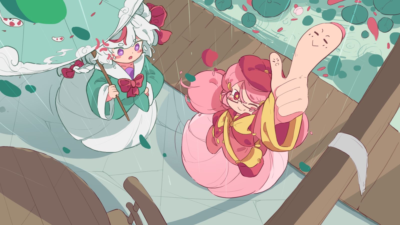 不要淋雨插画图片壁纸 不要淋雨插画图片壁纸