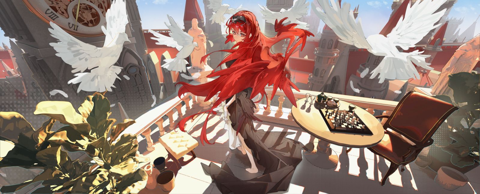 翻出来晒太阳插画图片壁纸 翻出来晒太阳插画图片壁纸