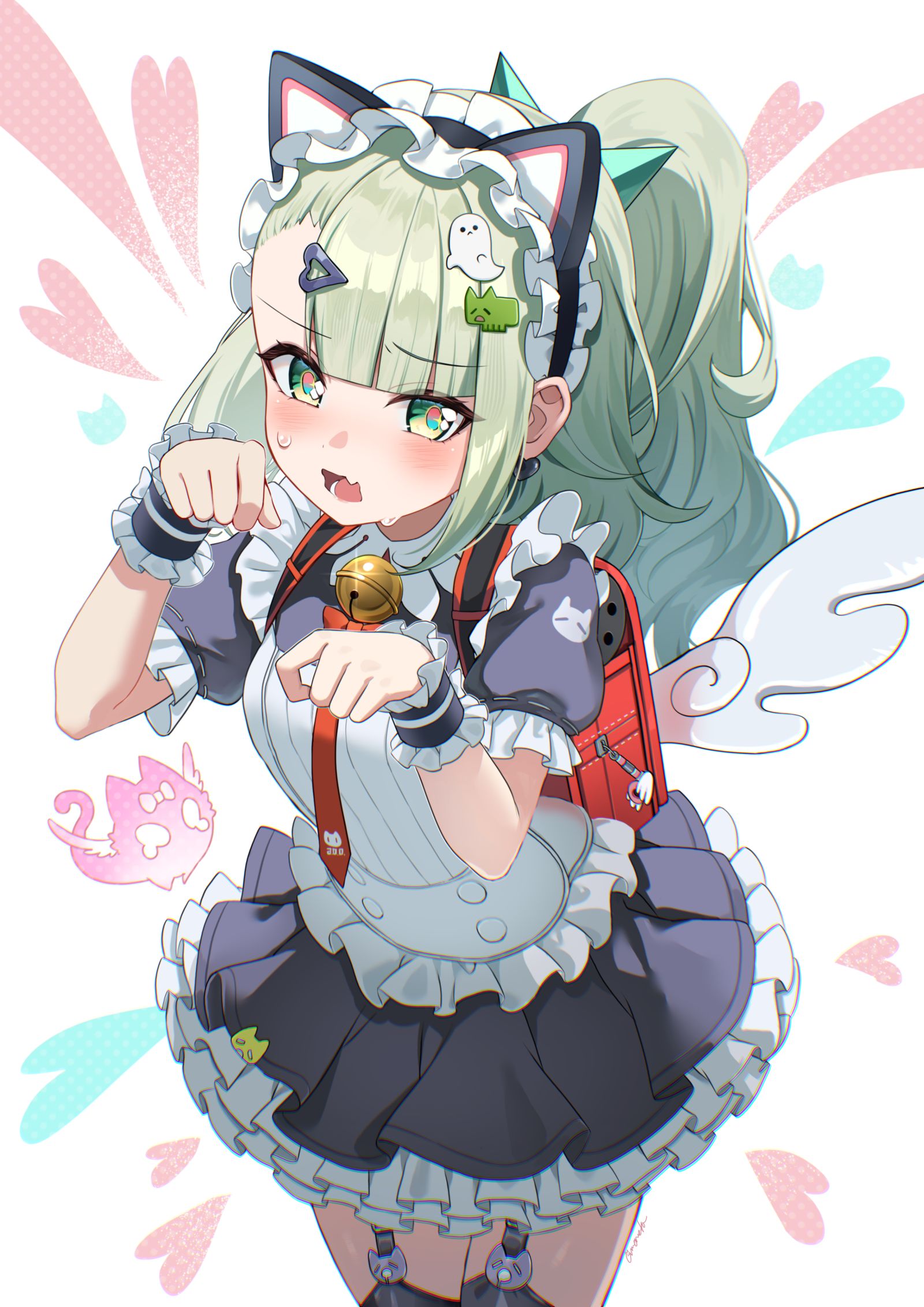 猫耳メイド千夏ちゃん插画图片壁纸 猫耳メイド千夏ちゃん插画图片壁纸