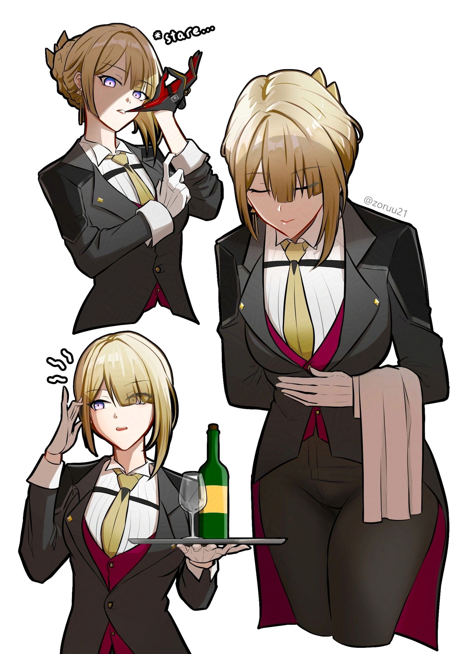 Butler Evelyn插画图片壁纸 Butler Evelyn插画图片壁纸