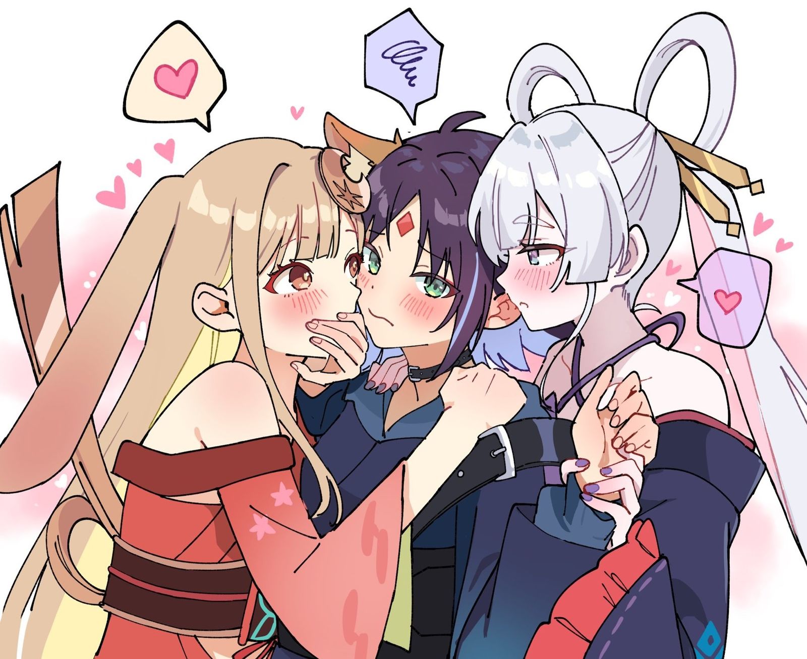 どっちがいいかなんて選べないよ插画图片壁纸 どっちがいいかなんて選べないよ插画图片壁纸