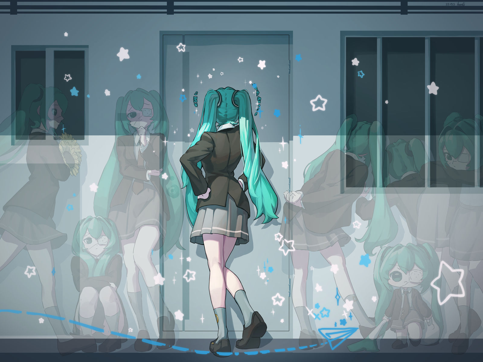 モニタリング插画图片壁纸 モニタリング插画图片壁纸