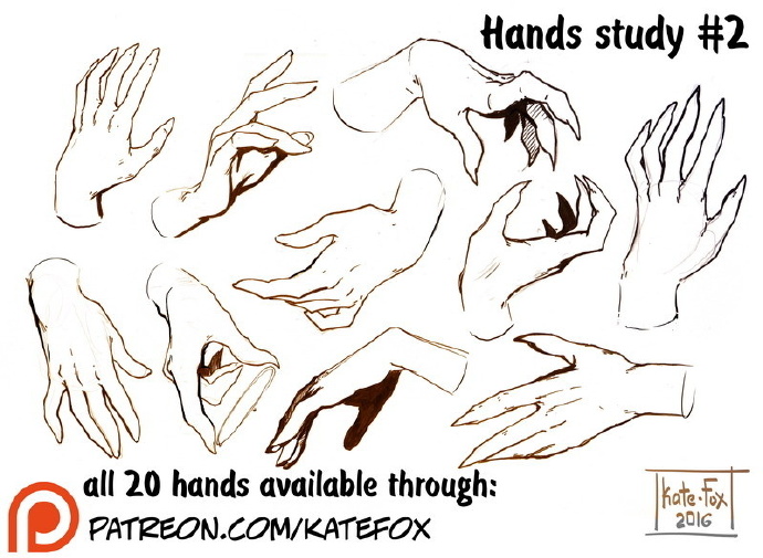 Kate-FoX的绘画素材参考,其中还有裙子、人体、头发等绘制教程插画图片壁纸 Kate-FoX的绘画素材参考,其中还有裙子、人体、头发等绘制教程插画图片壁纸