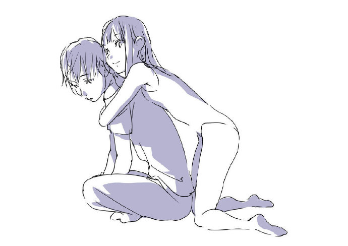 甜蜜 情侣互动姿势参考,帮你画出吃狗粮场景插画图片壁纸 甜蜜 情侣互动姿势参考,帮你画出吃狗粮场景插画图片壁纸