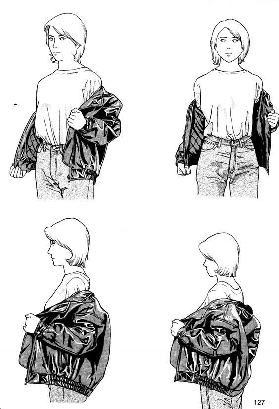 人物衣服绘制褶皱、动作参考,需要的同学收藏插画图片壁纸 人物衣服绘制褶皱、动作参考,需要的同学收藏插画图片壁纸