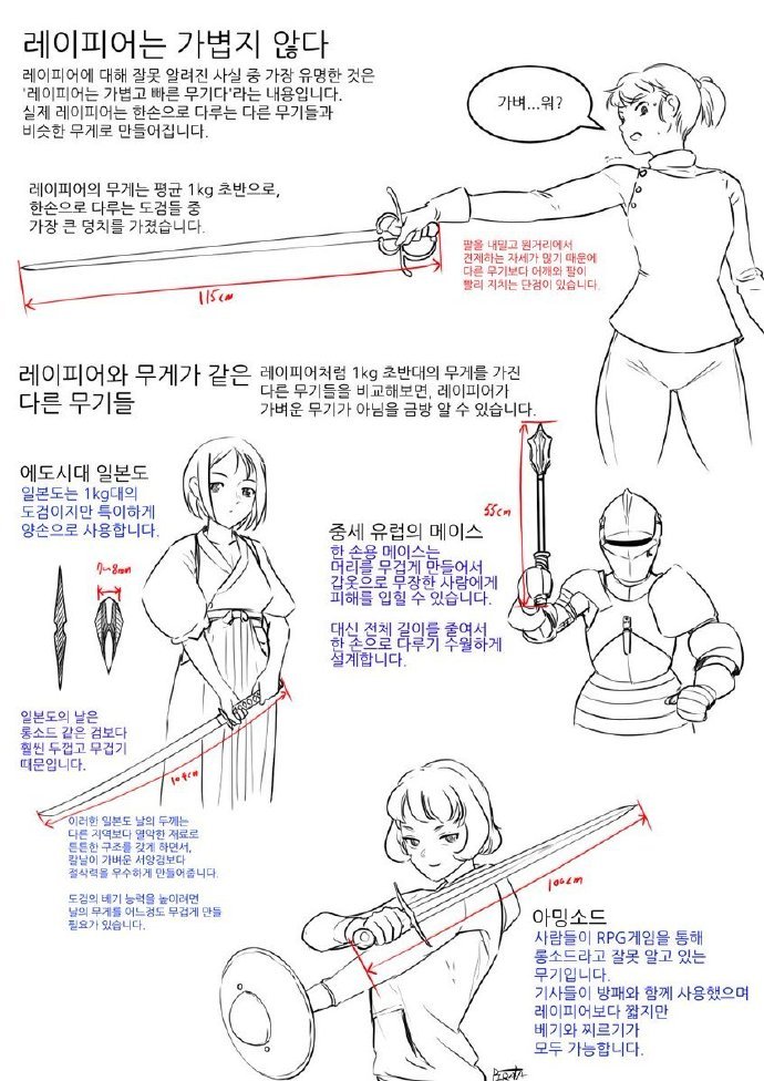 持剑姿势参考 676767,画师pirata 人体武器绘画素材-触站