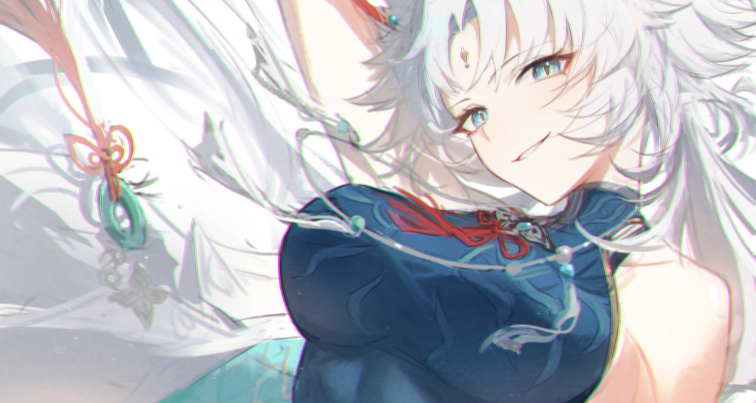 星穹铁道飞霄美图：“短裤腿环+修身旗袍”的女将军，太飒啦！！