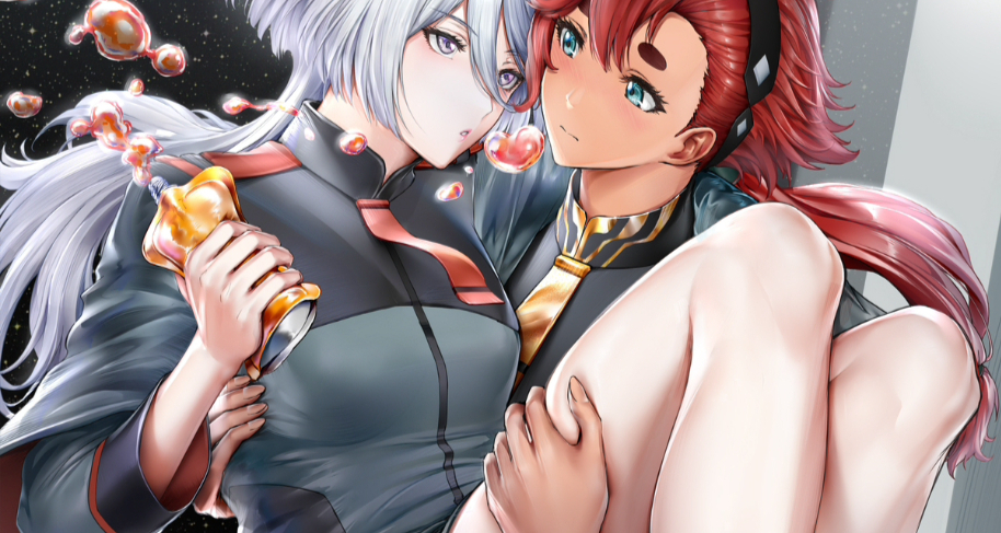 高达女孩美图：“水星魔女”盖尔X斯莱塔、“跨时之战”天手让叶……你最喜欢的高达女孩是谁？