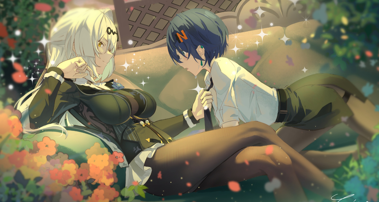 仪玄把铃妹吃得死死的！！| 【Pixiv】人气榜6月第4期