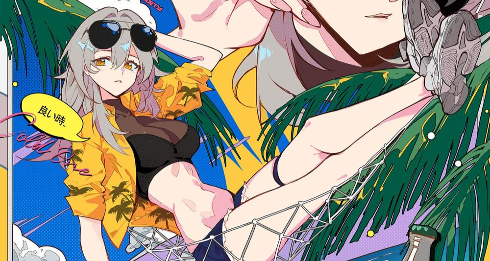 星：墨镜一戴，见谁都爱~ | 触站画师作品精选【7月第2期】