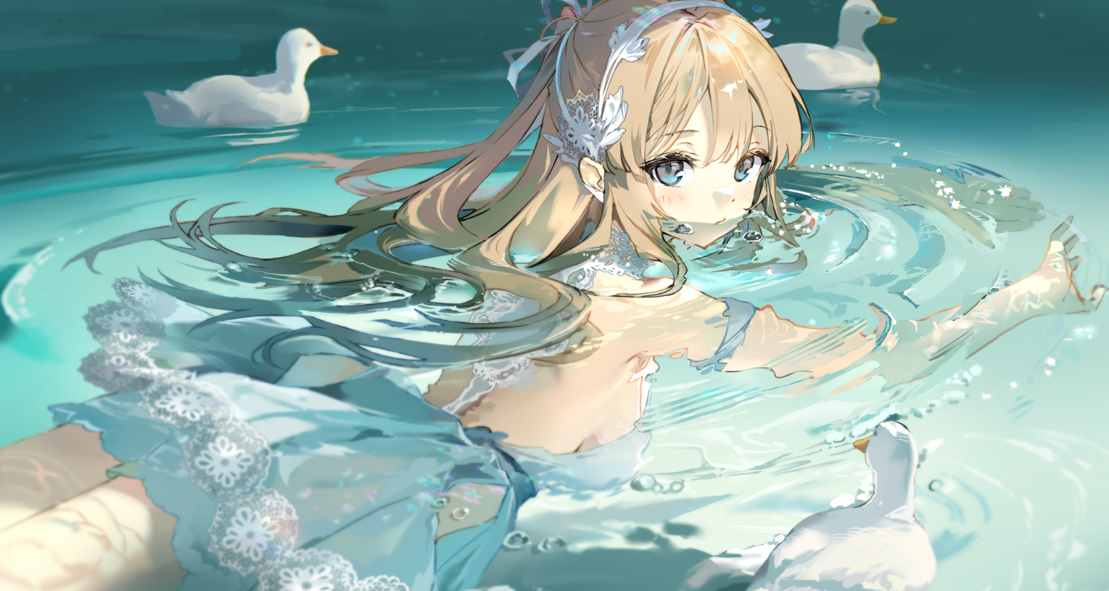 游鸭游鸭鸭~ | 【Pixiv】人气榜8月第3期