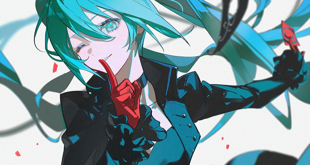 怪盗miku！偷走你的心！| 【Pixiv】人气榜8月第4期