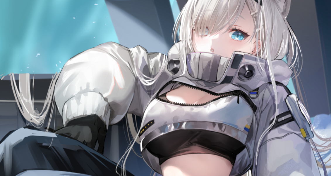 熊熊女孩美图：很冷吗？给你个大大的“熊”抱！