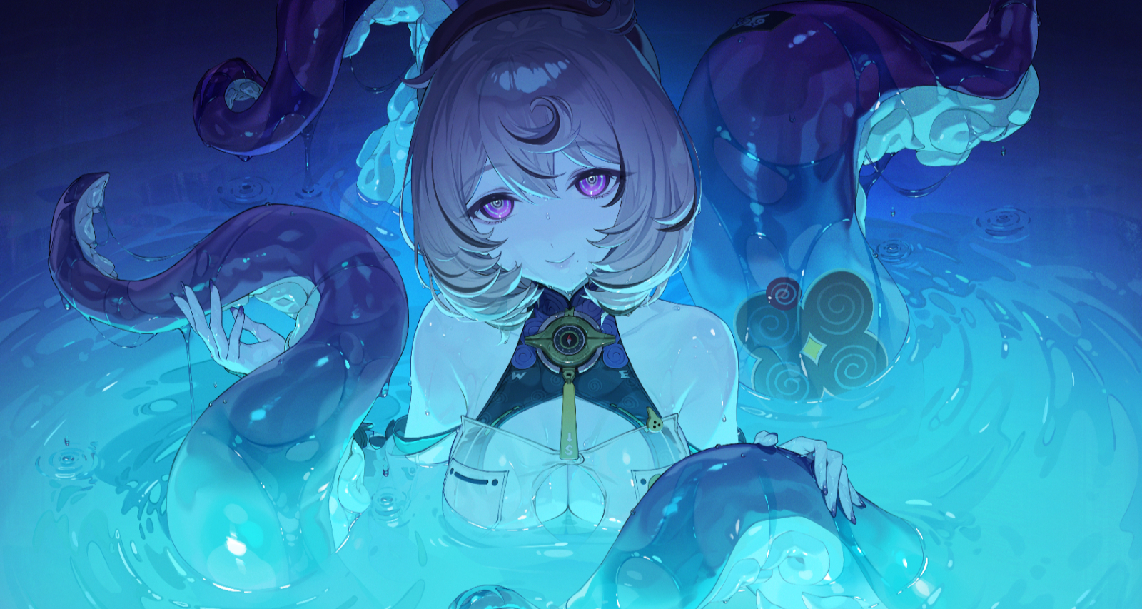 绝区零伊德海莉美图：邪恶的章鱼娘你喜欢吗？